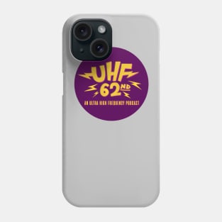 UHF 62nd Purple Button Phone Case