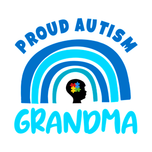 Proud Autism Grandma T-Shirt