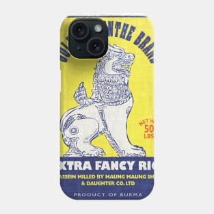 Extra Fancy Burmese Rice Phone Case