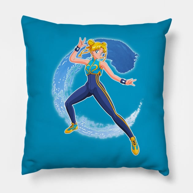 Chun Li Alpha Version Pillow by DrawingsFromHell