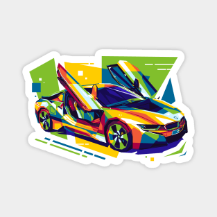 BMW i8 Stylish Magnet