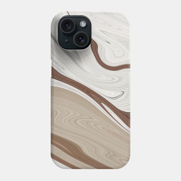 Liquid Marble 33 Phone Case by Paulinarium Studio