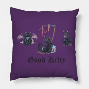 Good Kitty Trio Pillow