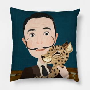 Salvador and Babou Pillow