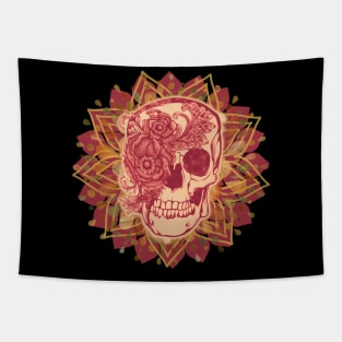 Sangria Skull Tapestry