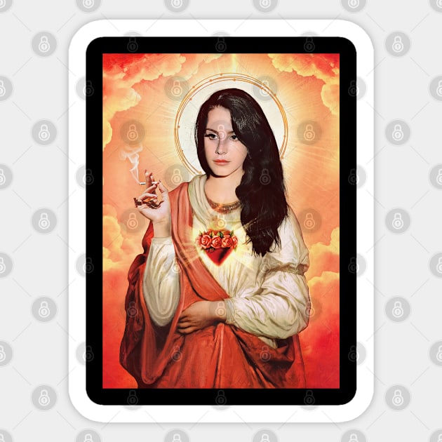 Lana del rey - Lana Del Rey - Stickers sold by Germaine Widening