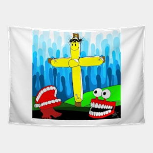 Funny mouth Tapestry