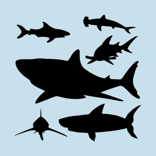 Shark Silhouette 1 T-Shirt