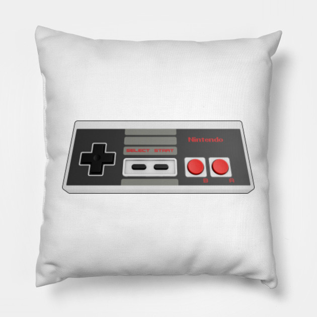 Nes Controller Nintendo Pillow Teepublic