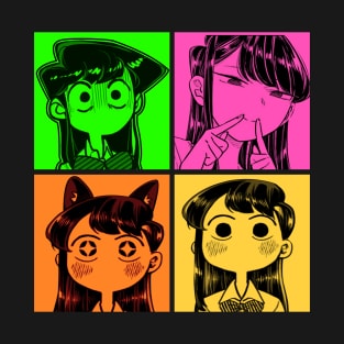 Pop Art Komi San Expressions T-Shirt