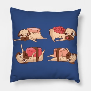 Sushi Pugs Pillow