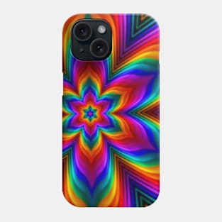 Rainbow Flower Phone Case