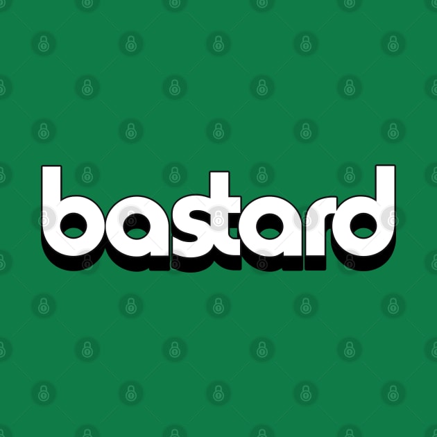 Bastard / Retro Typography by DankFutura