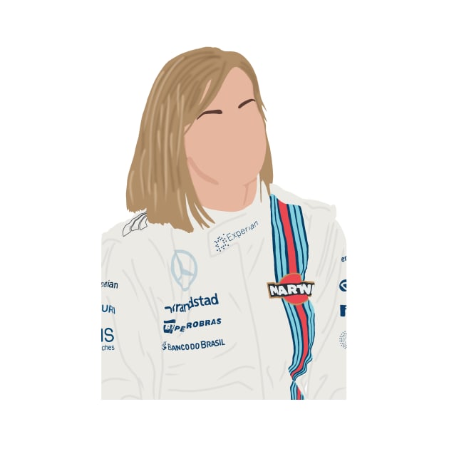 Susie Wolff for Williams Racing by royaldutchness