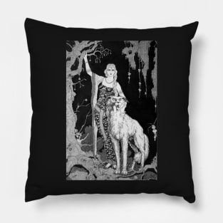 Sigmund and the Witch Woman - Harry Clarke Pillow