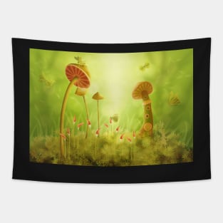 Woodland magic Tapestry