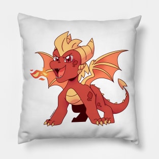 Flame the dragon Pillow