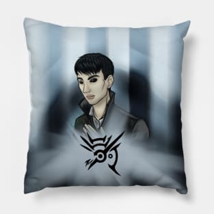 The Outsider portrait Pillow