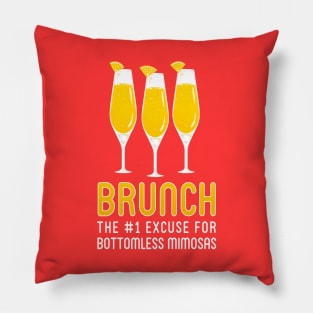 Mimosas and Brunches Pillow