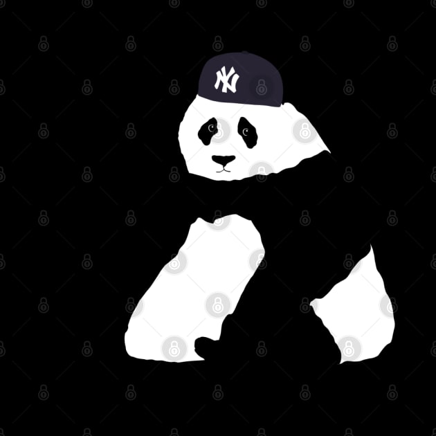 Yankee No Brim Panda by lodesignshop