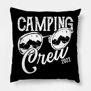 Camping Crew 2022 Camping Matching for Family Camper Group Pillow