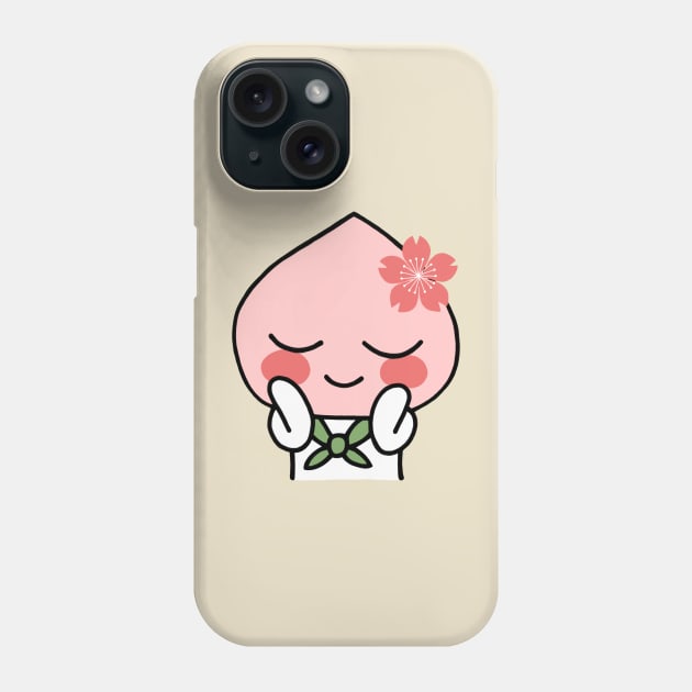 Sakura Apeach - Kakao Friends Apeach Phone Case by smileyfriend