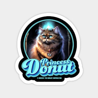 Princess Donut (Black Print) Magnet