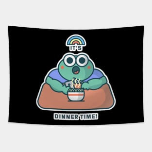 It's Dinner Time | Cute Kids Tapestry