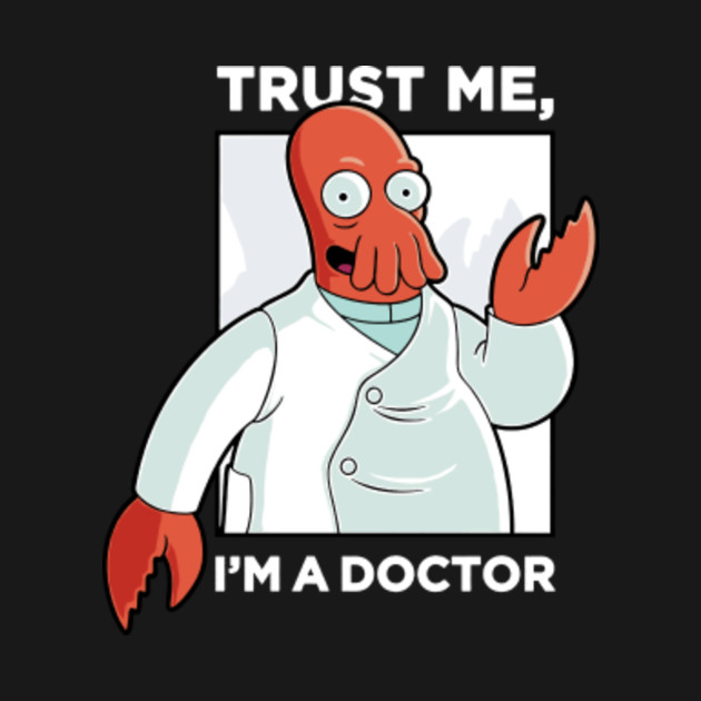Doctor Zoidberg Who Futurama TShirt TeePublic