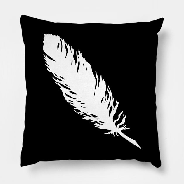 Feather Pillow by ShirtyLife