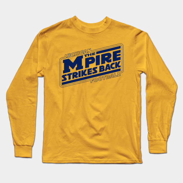 michigan football long sleeve