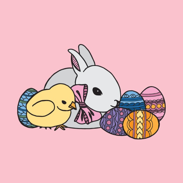 Easter Animals by ColoringWithKristine