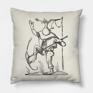 Grotesque #43 The Drolatic Dreams of Pantagruel (1565) Pillow