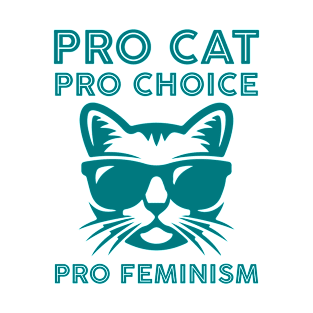 Pro Feminist Feminism Cats Kitties Cute Empowered Edit T-Shirt