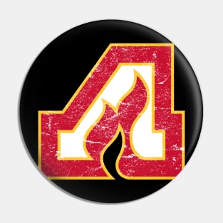 Defunct - Atlanta Flames Hockey Pin