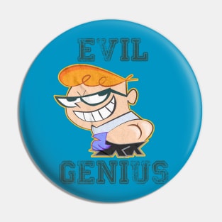 Evil Genius Vintage Pin