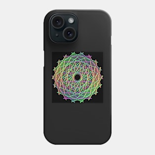 Colorful 3-D Mandala Phone Case