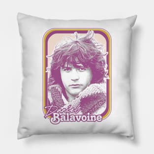 Daniel Balavoine // Francophile Design Pillow