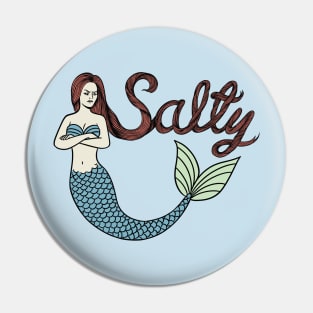 Mermaid Salty Pin