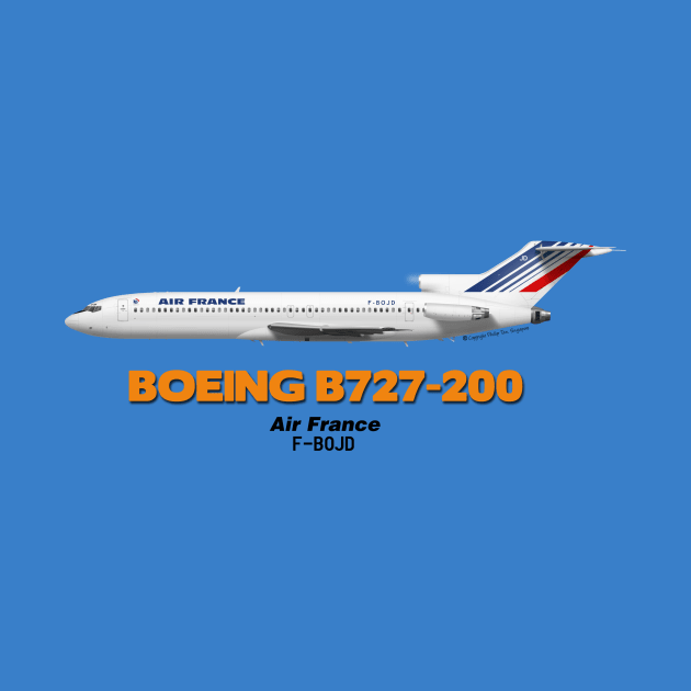 Boeing B727-200 - Air France by TheArtofFlying