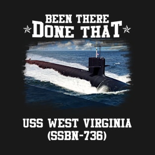 USS West Virginia SSBN-736  Veterans Day Christmas Gift T-Shirt