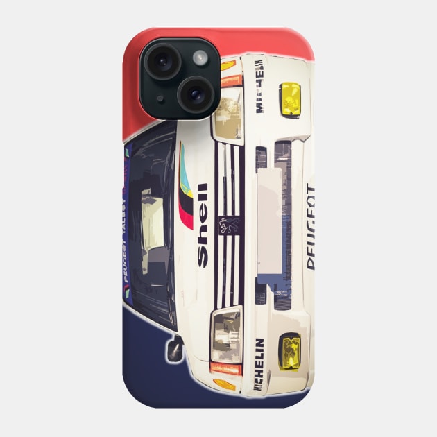 205 turbo Phone Case by TeEmporium