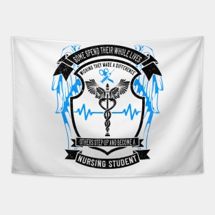 Funny Nursing Student Nurse Gift Idea Tapestry