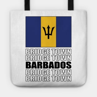 Flag of Barbados Tote