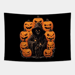 Creepy Halloween Design Tapestry