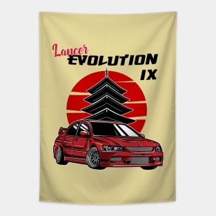 Lancer Evolution IX Tapestry