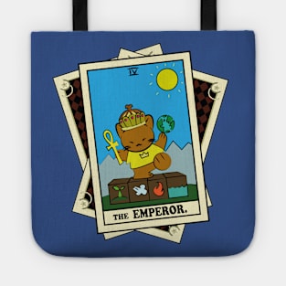 TAROT CARDS DECK | THE EMPEROR. | FORTUNE CAT Tote