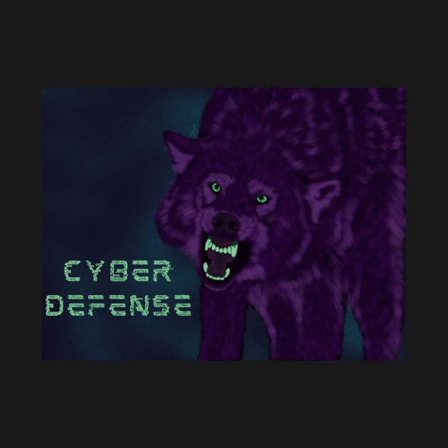 Cyber Defense Wolf by CarpeOssa