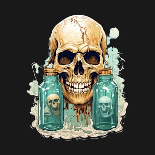 skulls in a jar T-Shirt