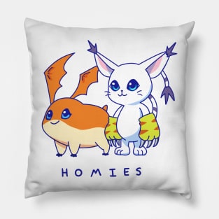 Homies - Patamon and Gatomon Pillow